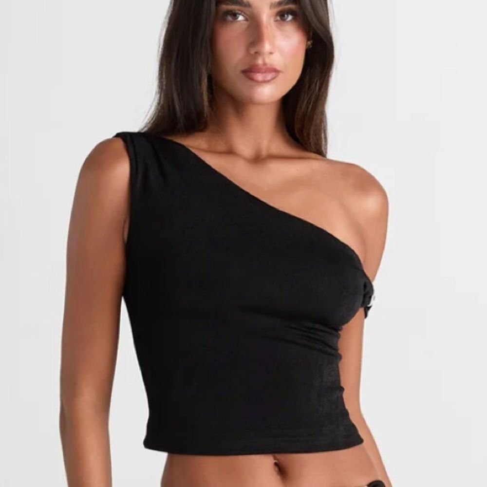 Sasha Therese Lilah Top Black size large new tags